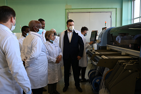 Уфимское предприятие Концерна «Автоматика» посетила делегация из Африки
